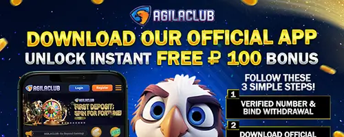 Download our official app unlock instant FREE ₱100 bonus