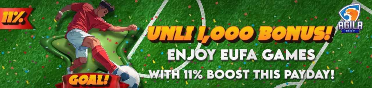 11% PAYDAY RELOAD BONUS!