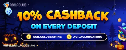 Earn 10% Cashback Daily on Deposits at AgilaClub
